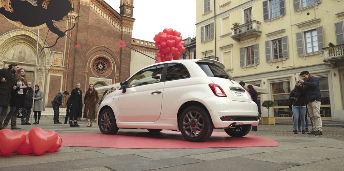 Eventi - Fiat 500 protagonista della festa degli innamorati  - Ladiauto