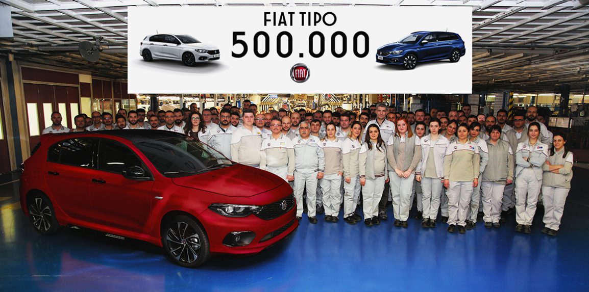 Eventi - Fiat festeggia due record sui modelli 500 e Tipo - Ladiauto